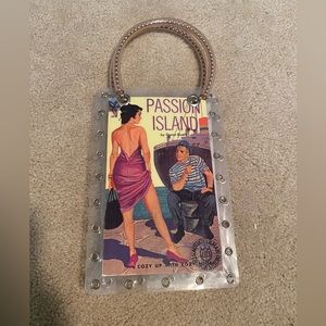 Vintage plastic handbag